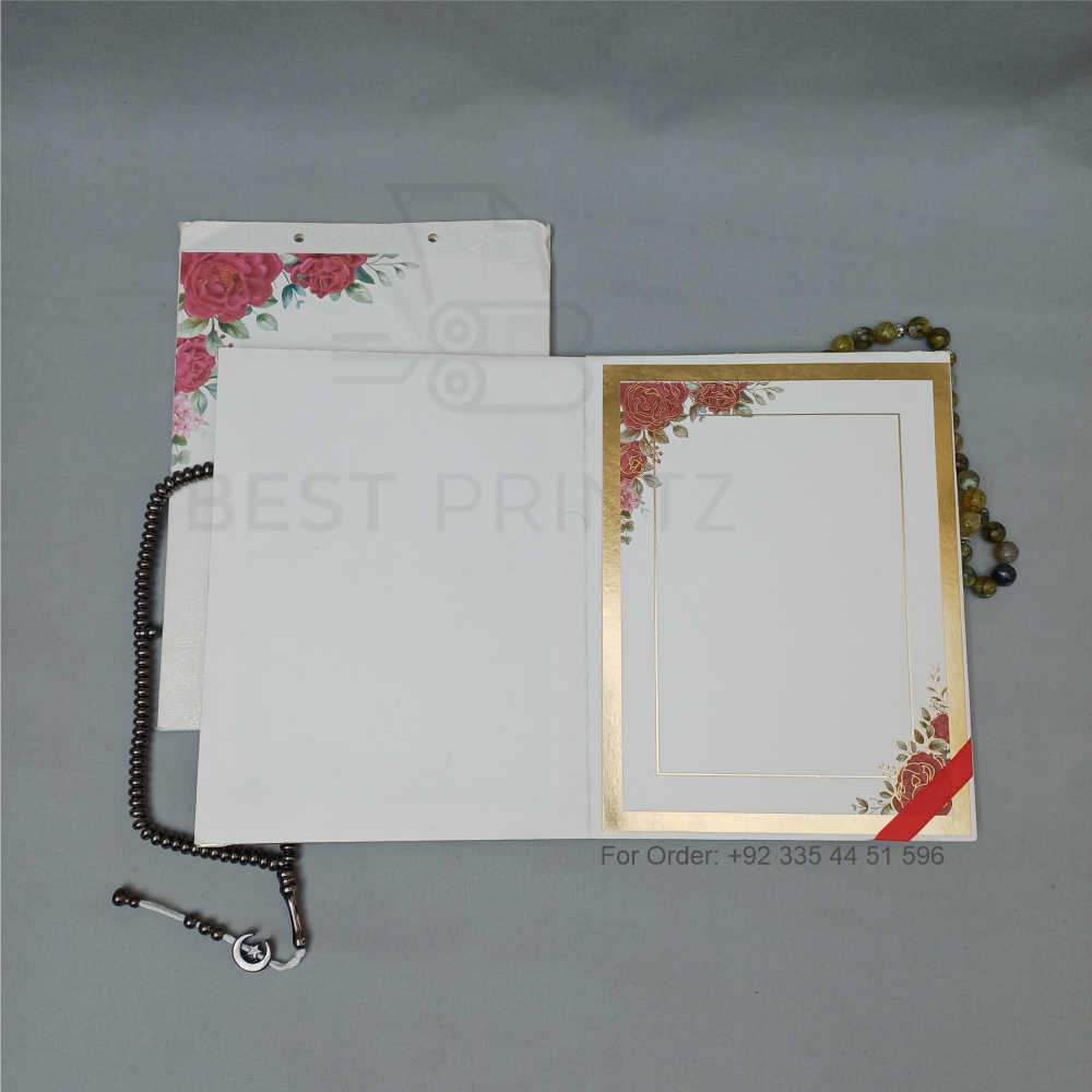 ornate white wedding invitation with embossed floral patterns (copy) ornate white wedding invitation with embossed floral patterns (copy)