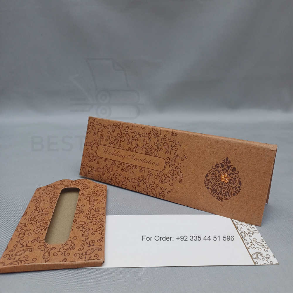 a wedding card in a brown envelope, elegantly adorned with a brown ribbon, conveying a warm invitation. a wedding card in a brown envelope, elegantly adorned with a brown ribbon, conveying a warm invitation.