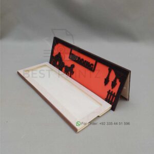 Luxury Laser-Cut Carriage Wedding Invitation with Window Sleeve