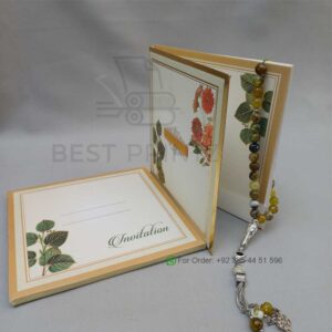 Luxury Floral Wedding Invitation Card