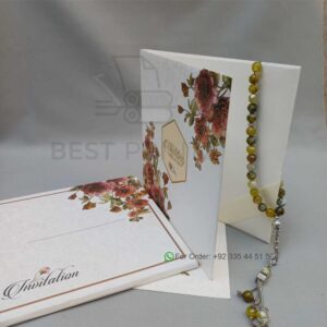 Premium Floral Wedding Invitation