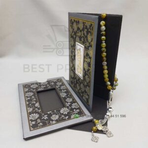 Premium Grey Floral Wedding Invitation