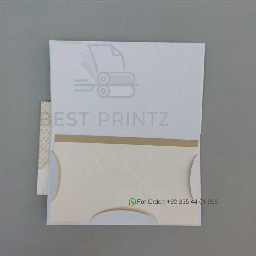 Elegant Pastel Floral Wedding Invitation with Scalloped Die-Cut Envelope Elegant Pastel Floral Wedding Invitation with Scalloped Die-Cut Envelope