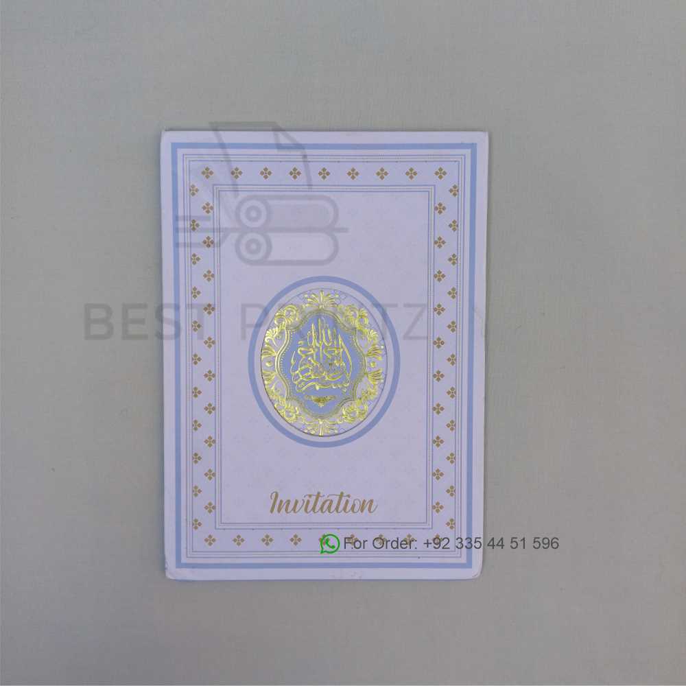 Elegant Blue Wedding Invitation Cards Elegant Blue Wedding Invitation Cards