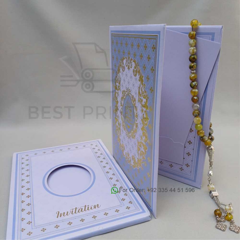 Elegant Blue Wedding Invitation Cards Elegant Blue Wedding Invitation Cards