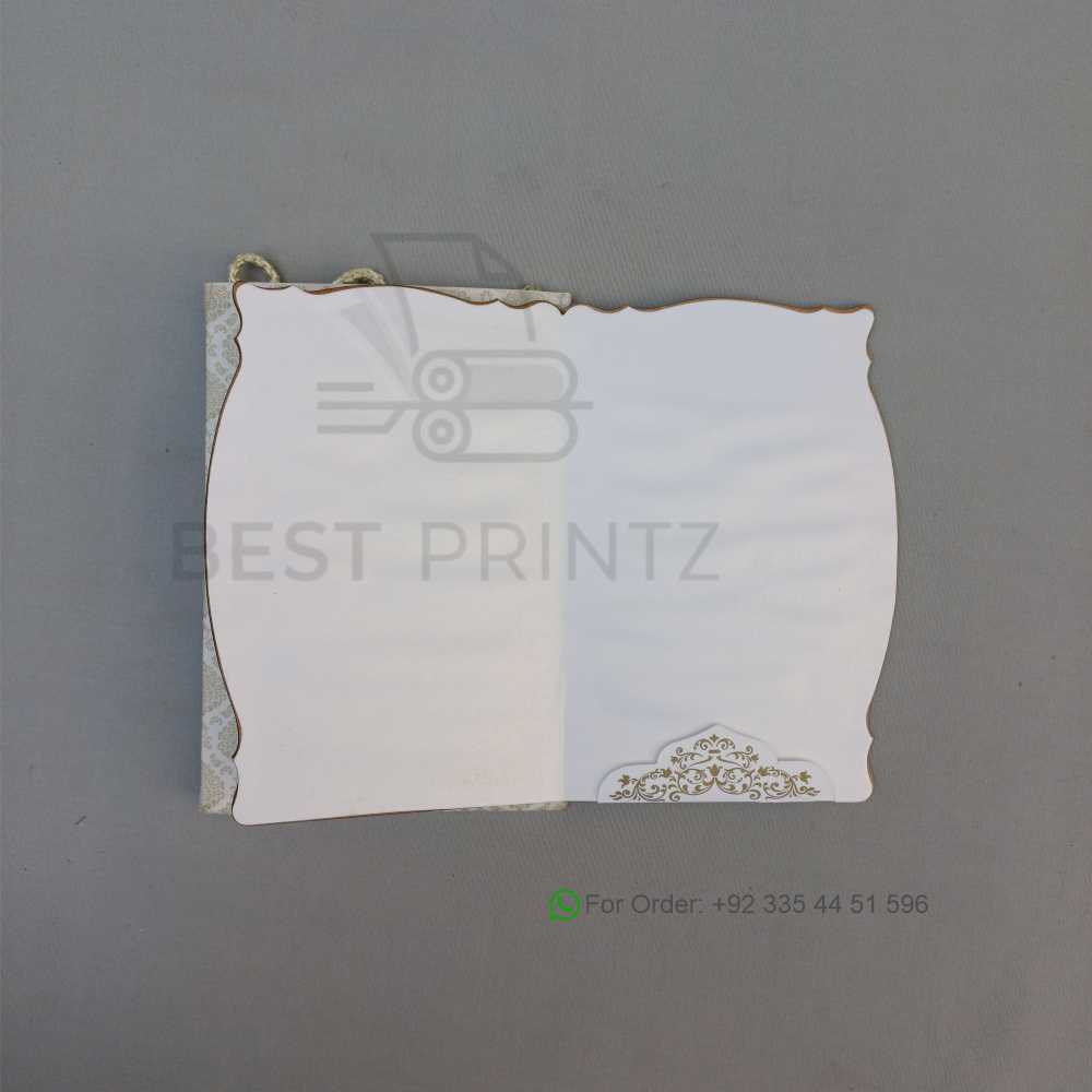 Luxury Wooden Texture Wedding Invitation with Laser-Cut Floral Design Luxury Wooden Texture Wedding Invitation with Laser-Cut Floral Design